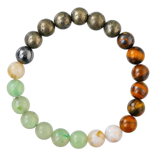 7 Chakra Energy Gemstone Bracelet – Multistone Crystal Healing Jewelry