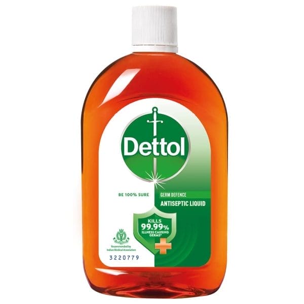 Dettol Antiseptic Liquid – First Aid, Surface Disinfection, Personal Hygiene