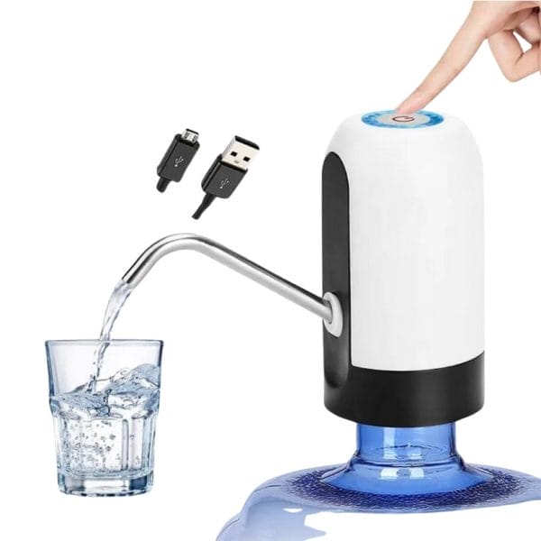 Small Portable USB Rechargeable Water Dispenser Pump | 1200mAh